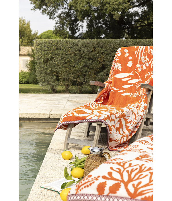 Alexandre Turpault Strandlaken Calypso orange