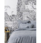 Alexandre Turpault Jouvence marine dekbedovertrek, 100% hennep, vanaf