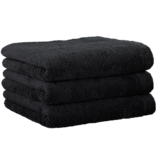 Cawö zwarte handdoekenlijn Lifestyle noir, uni 7007 (906)