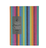 Cawö theedoek katoen Cuisine Lifestyle Streifen 7048 multicolor donker (84), 50x70 cm