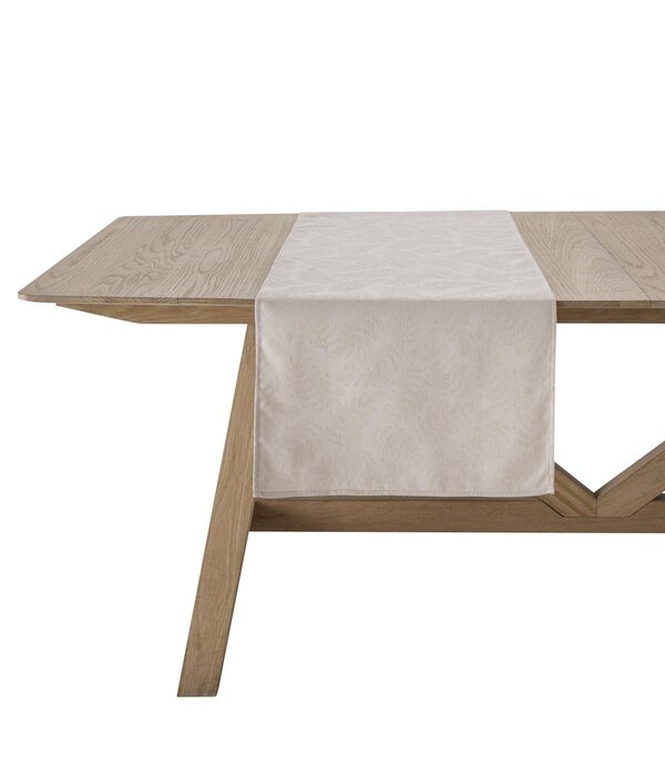 Le Jacquard Français tafellinnen Vegetal mood beige