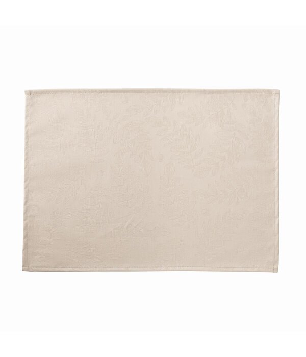 Le Jacquard Français tafellinnen Vegetal mood beige