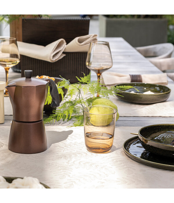 Le Jacquard Français tafellinnen Vegetal mood beige