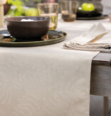 Le Jacquard Français gecoat tafellinnen Vegetal mood beige, 100% katoen, vanaf