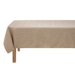 Le Jacquard Français gecoat tafellinnen Vegetal mood beige, 100% katoen, vanaf
