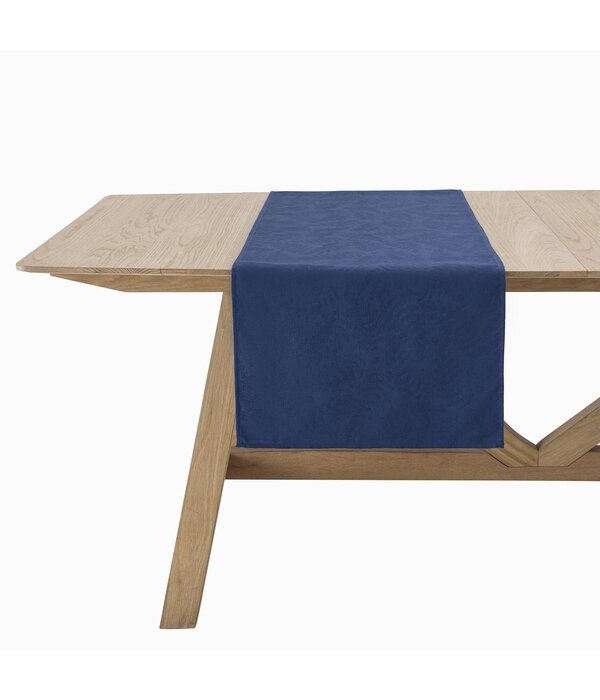 Le Jacquard Français tafellinnen Vegetal mood blue