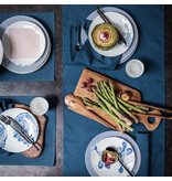 Le Jacquard Français tafellinnen Vegetal mood blue