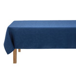 Le Jacquard Français gecoat tafellinnen Vegetal mood blue, 100% katoen, vanaf