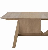 Le Jacquard Français tafellinnen Vegetal mood brown