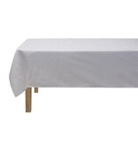 Le Jacquard Français gecoat tafellinnen Vegetal mood white, 100% katoen, vanaf