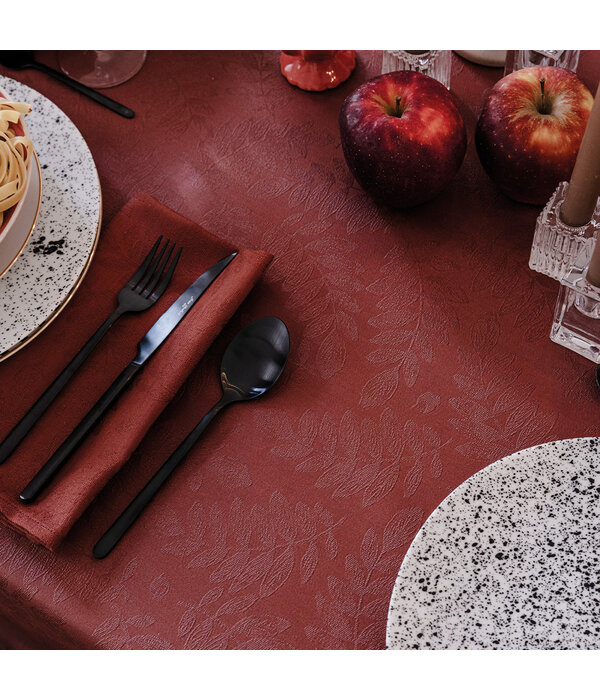 Le Jacquard Français tafellinnen Vegetal mood goji