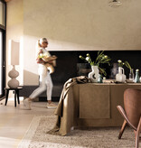 Le Jacquard Français gecoat tafellinnen Vegetal mood avocat, 100% katoen, vanaf