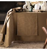 Le Jacquard Français gecoat tafellinnen Vegetal mood avocat, 100% katoen, vanaf