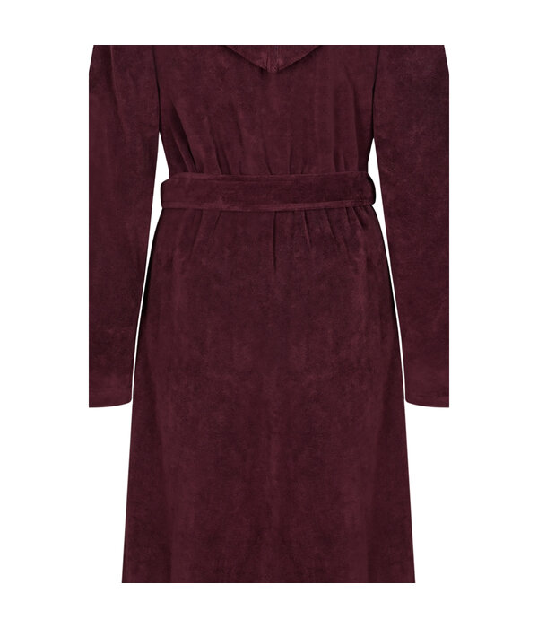 Cawö dames badjas burgund, 825 (burgund 88)