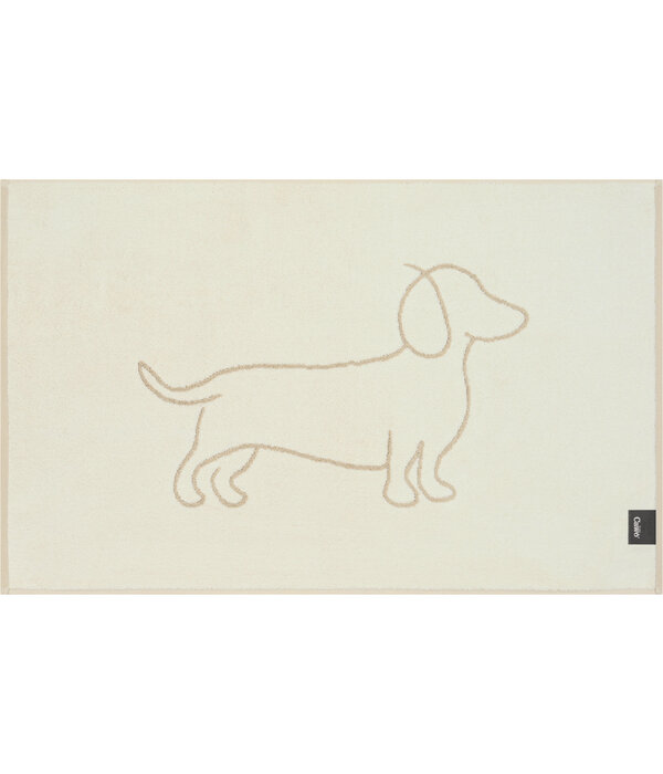 Cawö badmat We Love Dogs 50x80 cm natur/beige 6248/33