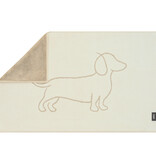 Cawö badmat We Love Dogs 50x80 cm natur/beige 6248/33