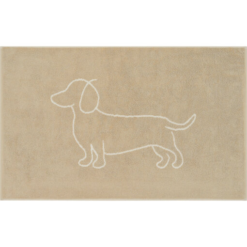 Cawö badmat We Love Dogs 50x80 cm natur/beige 6248/33