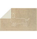 Cawö badmat We Love Dogs 50x80 cm natur/beige 6248/33