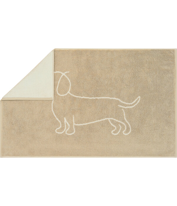 Cawö badmat We Love Dogs 50x80 cm natur/beige 6248/33