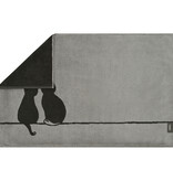 Cawö badmat Cute Cats 50x80 cm basalt/platin 6263/77
