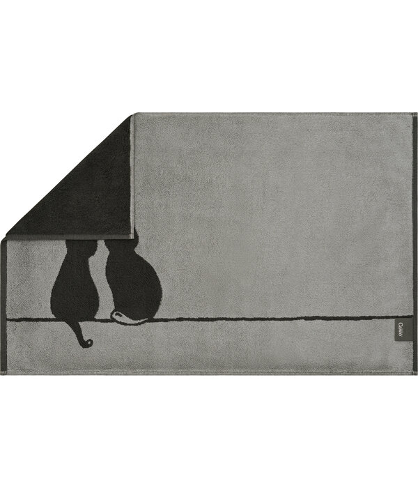 Cawö badmat Cute Cats 50x80 cm basalt/platin 6263/77