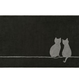 Cawö badmat Cute Cats 50x80 cm basalt/platin 6263/77