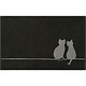 badmat Cute Cats 50x80 cm basalt/platin 6263/77