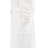 Cawö dames badjas met capuchon, 825 (wit 67)