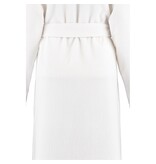 Cawö dames badjas met capuchon, 825 (wit 67)