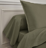 Essix khaki groen dekbedovertrek uni gekamd katoen (jungle), 200TC