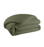 Essix khaki groen dekbedovertrek uni gekamd katoen (jungle), 200TC
