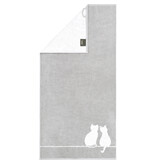 Cawö handdoekenlijn Cute Cats platin-weiß 6263/76, vanaf