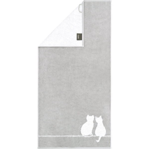 handdoekenlijn Cute Cats platin-weiß 6263/76, vanaf
