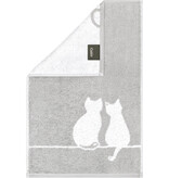 Cawö handdoekenlijn Cute Cats platin-weiß 6263/76, vanaf