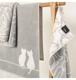 Cawö handdoekenlijn Cute Cats platin-weiß 6263/76, vanaf