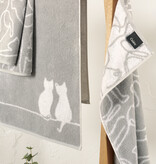 Cawö handdoekenlijn Cute Cats platin-weiß 6263/76, vanaf