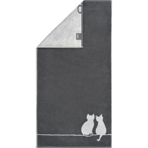 handdoekenlijn Cute Cats  basalt/platin 6263/77, vanaf