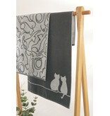 Cawö handdoekenlijn Cute Cats  basalt/platin 6263/77, vanaf