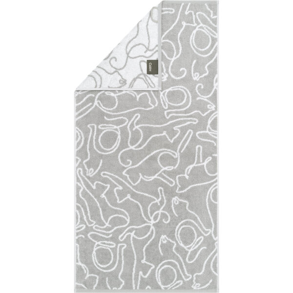 handdoekenlijn Cute Cats platin-weiß 6264/76, vanaf