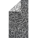 Cawö handdoekenlijn Cute Cats  basalt/platin 6264/77, vanaf