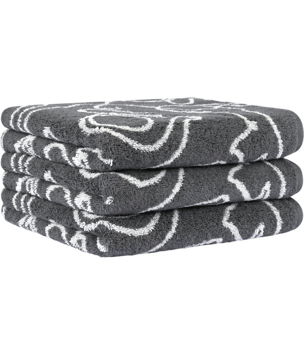 Cawö handdoekenlijn Cute Cats  basalt/platin 6264/77, vanaf