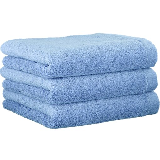 Cawö wolkenblauwe handdoekenlijn Lifestyle sky, uni 7007 (138), vanaf