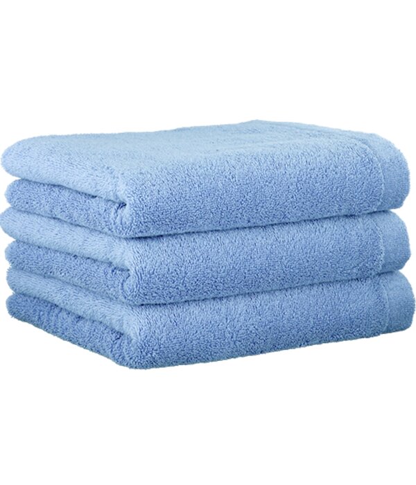 Cawö wolkenblauwe handdoekenlijn Lifestyle sky, uni 7007 (138)