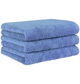 Cawö blauwe handdoekenlijn Lifestyle capri, uni 7007 (134)