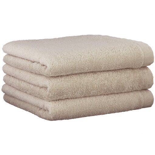 Cawö beige handdoekenlijn Lifestyle, uni 7007 (370), vanaf