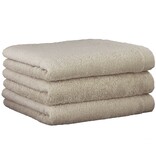 Cawö naturel, beige handdoekenlijn Lifestyle leinen, uni 7007 (340)