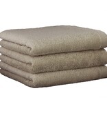 Cawö taupekleurige handdoekenlijn Lifestyle mauve, uni 7007 (374)