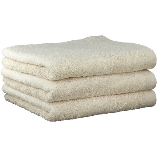 Cawö roomwitte handdoekenlijn Lifestyle natur, uni 7007 (351), vanaf