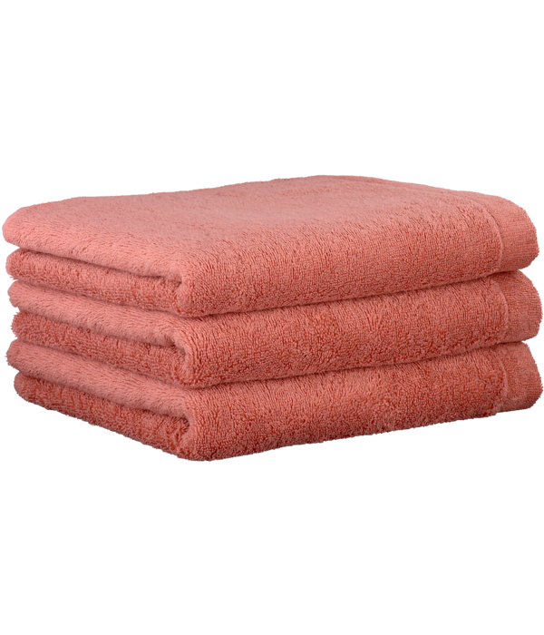 Cawö koraal handdoekenlijn Lifestyle korale, uni 7007 (255)