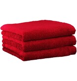 Cawö rode handdoekenlijn Lifestyle rot, uni 7007 (203)